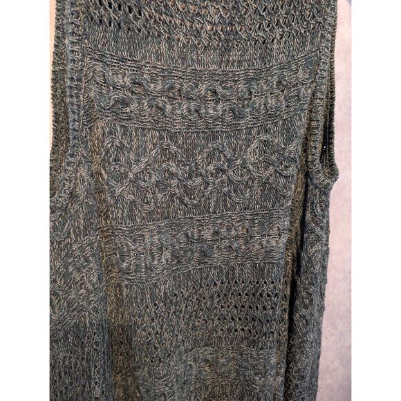 Maurices flowing no closure knit vest cardigan XL - Picture 4 of 8